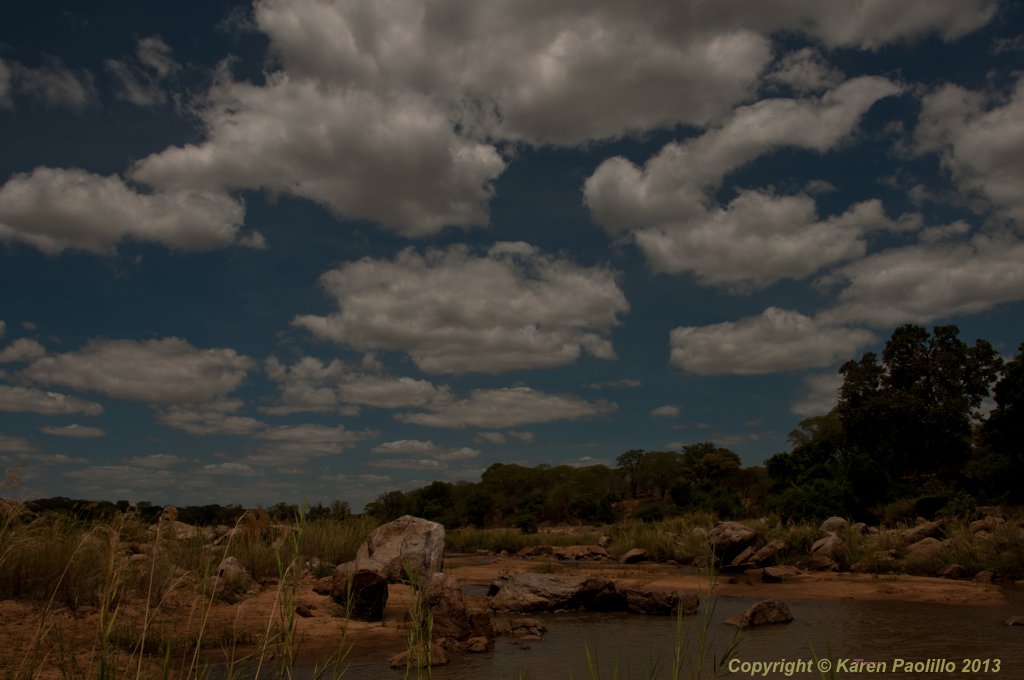 Turgwe River Landscape